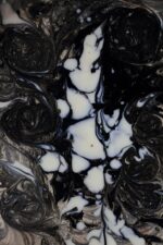 BMW 750i 2022 Caption 4 of 10 - Abstract automotive art - Tanzanite Blue Metallic (C3Z) - Splatchi Couture 