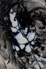 BMW 750i 2022 Caption 5 of 10 - Abstract automotive art - Tanzanite Blue Metallic (C3Z) - Splatchi Couture 