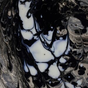 BMW 750i 2022 Caption 5 of 10 - Abstract automotive art - Tanzanite Blue Metallic (C3Z) - Splatchi Couture 
