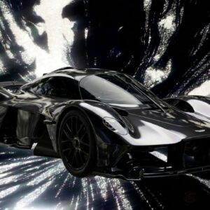 Dark Matter - Aston Martin Valkyrie - Stirling Green (5183) - Splatchi Couture 