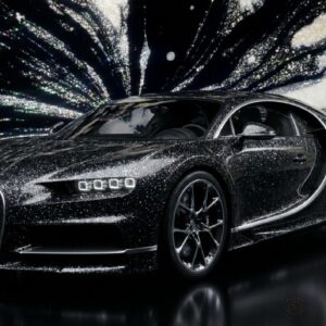 Midnight Crystal - Bugatti Chiron - French Racing Blue (224) - Splatchi Couture 