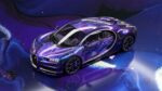 Nebula Drift - Bugatti Chiron - French Racing Blue (224) - Splatchi Couture 