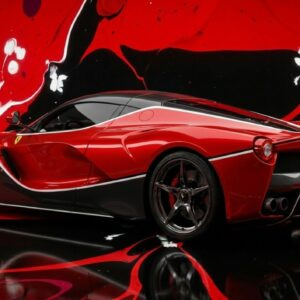 Gallery Edition - Ferrari LaFerrari - Rosso Corsa (322) - Splatchi Couture 