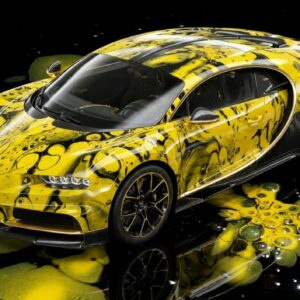 Mercury Rising - Lamborghini Aventador - Arancio Argos (0117) - Splatchi Couture 