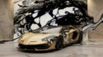 Gilded Chaos - Lamborghini Aventador SVJ - Verde Alceo (Ad Personam) - Splatchi Couture 