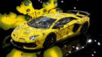 Toxic Bloom - Lamborghini Aventador SVJ - Verde Alceo (Ad Personam) - Splatchi Couture 