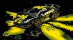 Acid Rain - Lamborghini Aventador SVJ - Verde Alceo (Ad Personam) - Splatchi Couture 