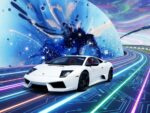Cosmic Velocity - Lamborghini Murcielago - Giallo Orion (0056) - Splatchi Couture 