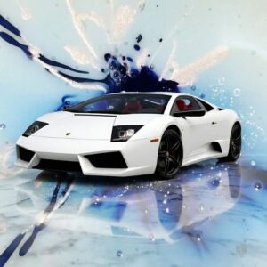Marble Genesis - Lamborghini Murcielago - Giallo Orion (0056) - Splatchi Couture 