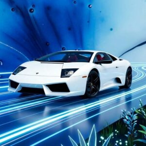 Digital Horizon - Lamborghini Murcielago - Giallo Orion (0056) - Splatchi Couture 