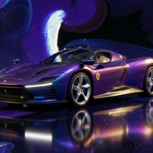 Crimson Reverie - Lamborghini Revuelto - Verde Mantis (L0L6) - Splatchi Couture 
